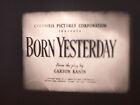 BORN YESTERDAY SUPER 8 B/W SOUND 400FT CINE FILM 8MM  JUDY HOLLIDAY