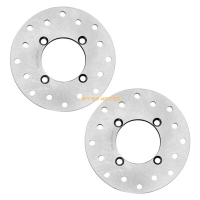 2PCS Front/Rear Brake Disc Rotor for Honda Big Red 700 MUV700 2009 2010-2013 - Image 1 of 4