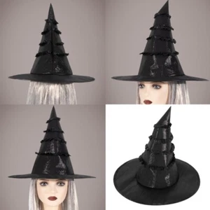 Soft Fashionable Hat Multifunctional Witch Hat Personality Accessory Stylish Hat - Picture 1 of 9