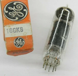  GE - 16GK6 - Electronic Vacuum/Radio Tube - USED Old Stock - L02R - Imagen 1 de 1