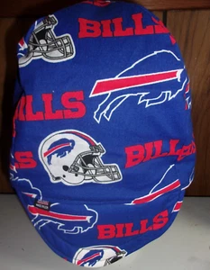 NFL Buffalo Bills Custom Made Construction, Welder, Pipe-fitter, Biker Hat - Picture 1 of 2