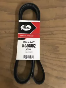 Gates K060802 Micro-V Serpentine Belt 1E-1270-E1 - Foto 1 di 1