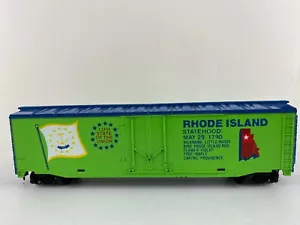 Tyco HO Scale State of the Union Commemorative Box Car, Rhode Island, No Box - Picture 1 of 12