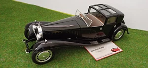 BUGATTI ROYALE type 41 COUPE DE VILLE 1930 cabriolet noir au 1/21 no 1/18 SOLIDO - Bild 1 von 7