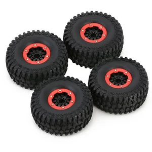 4Pcs Wheel Tires Rim For Traxxas Unlimited Desert Racer UDR 1/7 RC Crawler Car - Picture 1 of 8