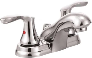  Cleveland Faucet Group 40224 Cornerstone Two Handle Lavatory Bathroom Chrome - Picture 1 of 1