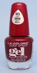 L.A. Colors Color Craze Gel Shine Polish No UV Pick Your Color Free S&H - Picture 1 of 47