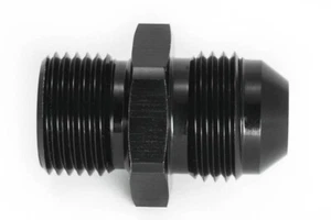 Gewindeadapter M18x1,5 zu Dash 8 / -8 AN / JIC 8 Schwarz eloxiert 3/4 - 16UNF - Bild 1 von 3