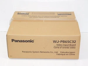 New Panasonic WJ-PB65C32 Video Input Board Camera Control for WJ-SX650 Switcher - Picture 1 of 4