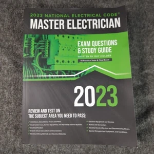 2023 National Electrical Code Master Electrician Exam Prep and Study Guide - Picture 1 of 8