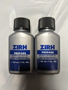 2-PACK ZIRH Prepare Pre-Shave Oil with Botanicals, 1 FL OZ NWOB - Picture 1 of 1