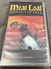 Meat Loaf Hits Out Of Hell - Vhs 1991 Vintage