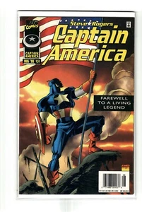 Captain America #454 - Newsstand Variant - Marvel Comics 1996 Comic Book - Picture 1 of 1