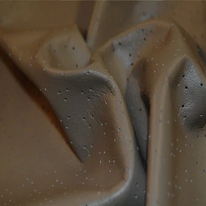 32 SF grau Polster Leder Rindsleder Fell 2 Stück X30Z za - Bild 1 von 12