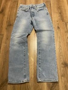 Old Navy Jeans, Boy's Size 12 Slim, Blue, Jeans, Light Wash, Straight Leg - Picture 1 of 10