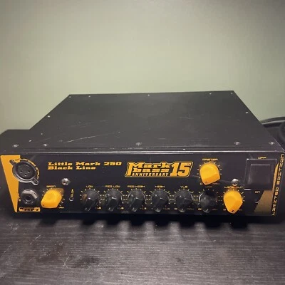 Markbass Little Mark 250 Black Line MBH110040 Bass Amplifier Head - Image 1 of 4