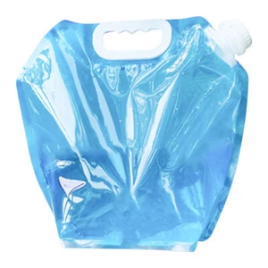 Tragbarer Wasserbeutel Reisen Zusammenklappbarer Wassersack Wasserbehälter - Bild 1 von 12