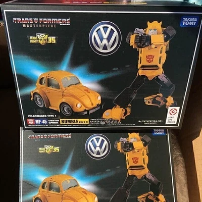 Takara Tomy Transformers Bumblebee Masterpiece MP45 6" Action Figure Japan - Image 1 of 4