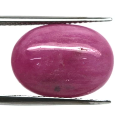 14.33 CT. Heated Pink Ruby Madagascar Oval Cabochon - Image 1 of 4