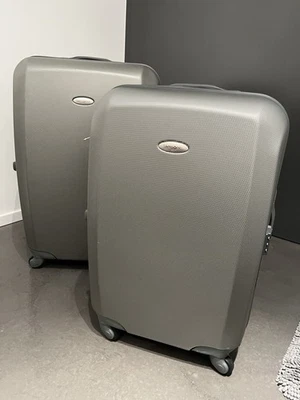 Samsonite Koffer Set, 2-teilig, Kunststoff Hartschale, Groß - wie neu - Bild 1 von 4