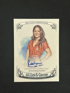 2023 Topps Allen & Ginter Auto #L-RC Reshmin Chowdhury - Picture 1 of 2
