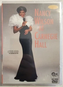 NANCY WILSON AT CARNEGIE HALL 2001 VIEW VIDEO DVD BRAND NEW FAST SHIPPING - Picture 1 of 2