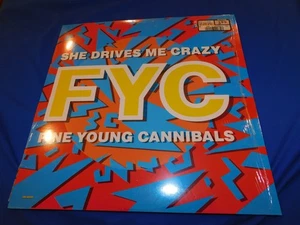 FINE YOUNG CANNIBALS-SHE DRIVES ME CRAZY Maxi-Single Vinyl Record 1988 IRS 4-MIX - Picture 1 of 8