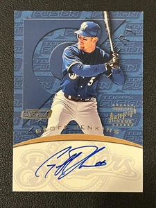 Geoff Jenkins 2001 Topps Fusion Auto FA21 Brewers - Picture 1 of 1