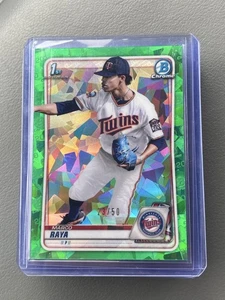 2020 Bowman Draft Chrome Marco Raya 1st Green Refractor /50 - Picture 1 of 1