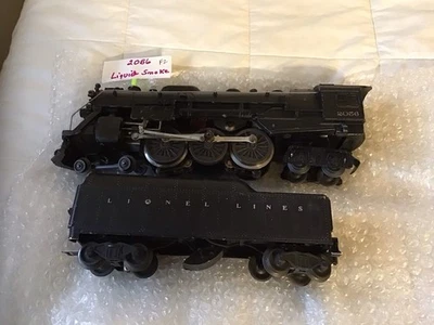 Lionel PW 2056 Hudson with LIQUID SMOKE & Lionel Lines 2046W Tender-EX-SEE VIDEO - Image 1 of 4