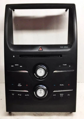 2014-2019 Ford Flex AC Heat Temperature Radio Control Panel 8" Screen OEM Foto 1 de 3