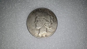 1934 S 1 Dollar Silber Peace Dollar San Francisco - Bild 1 von 9