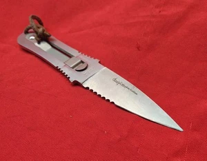 1985 Gerber Italy Blackie Collins Design 05302 River Master Dagger Knife EDC - Picture 1 of 16
