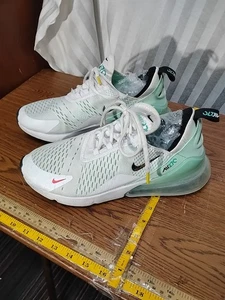 WMNS NIKE AIR MAX 270 LIGHT Mint Green BLACK SZ 11 DQ7652-100 048MYHMJMN2DF - Picture 1 of 7