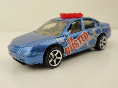 2012 Matchbox 9/10-Pack Exclusive Chevy Impala Police (Blue UB Busted) - LOOSE - Image 1 of 4