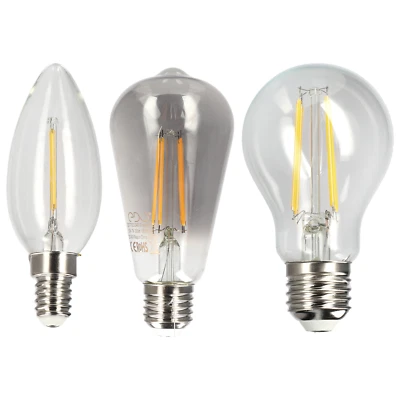 Lampadina a filamento LED EDO DARI SMOKE GOLD E14 E27 lampadina Edison retrò - Immagine 1 di 2