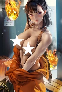Set Of 20 Sexy Digital Manga Anime Fantasy Animation Art 6" x 4" Photo Prints - Picture 1 of 12