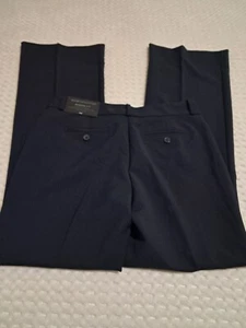 Pantalones de vestir Worthington para mujer ModernFit azul marino tiro alto talla 4 nuevos con etiqueta - Imagen 1 de 10