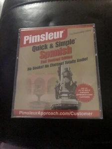 Pimsleur Quick And Simple Spanish 2nd Revised Edition CD Sealed - Picture 1 of 2