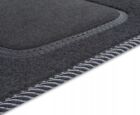 CI13-1 1pcs Carpet Velour Standard Grey for Citroen C1 I 2005-2014 Auto Matt