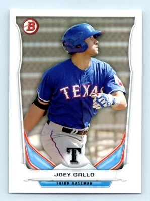 2014 Bowman Draft Picks & Prospects Top Joey Gallo Texas Rangers #TP-80 - Image 1 of 2