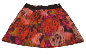 J.Crew Minirock Kunstdruck Frühling Sommer Blumen Baumwolle Tasche gefüttert Gr. 0 - Bild 1 von 5