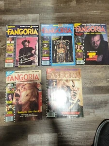 Starlog presents Fangoria Magazine lot 5 First prints. - Picture 1 of 12