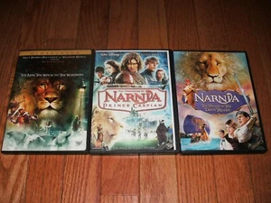 Disneys The Chronicles of Narnia trilogy on DVD. 1, Prince Caspian, Dawn Treader - Picture 1 of 1