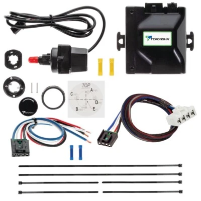 Control de frenos de remolque Prodigy iD para 07-09 Chrysler Aspen con cableado aplicación Bluetooth Foto 1 de 4