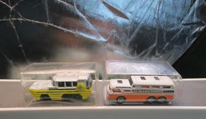matchbox scenic cruiser GMC bus and duk- duk with plastic display box - Picture 1 of 5