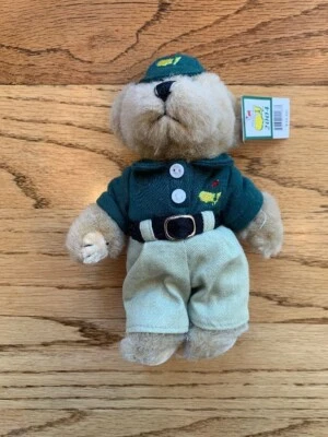 Masters Golf Augusta National 2004 7" oso de peluche Phil Mickelson primera victoria raro PGA Foto 1 de 2