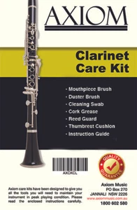 Axiom Clarinet Maintenance Kit - Cleaning Kit - Picture 1 of 2