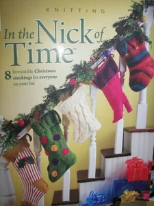 House of White Birches ~ "In the Nick of Time" Christmas Stockings ~ Book Only - Imagen 1 de 2