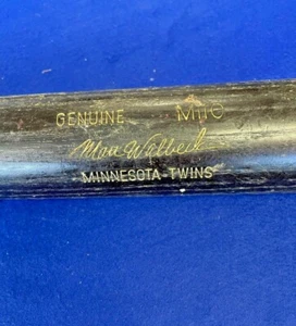 Murciélago usado para juego MATT WALBECK MINNESOTA TWINS CERTIFICADO DE AUTENTICIDAD - Imagen 1 de 6